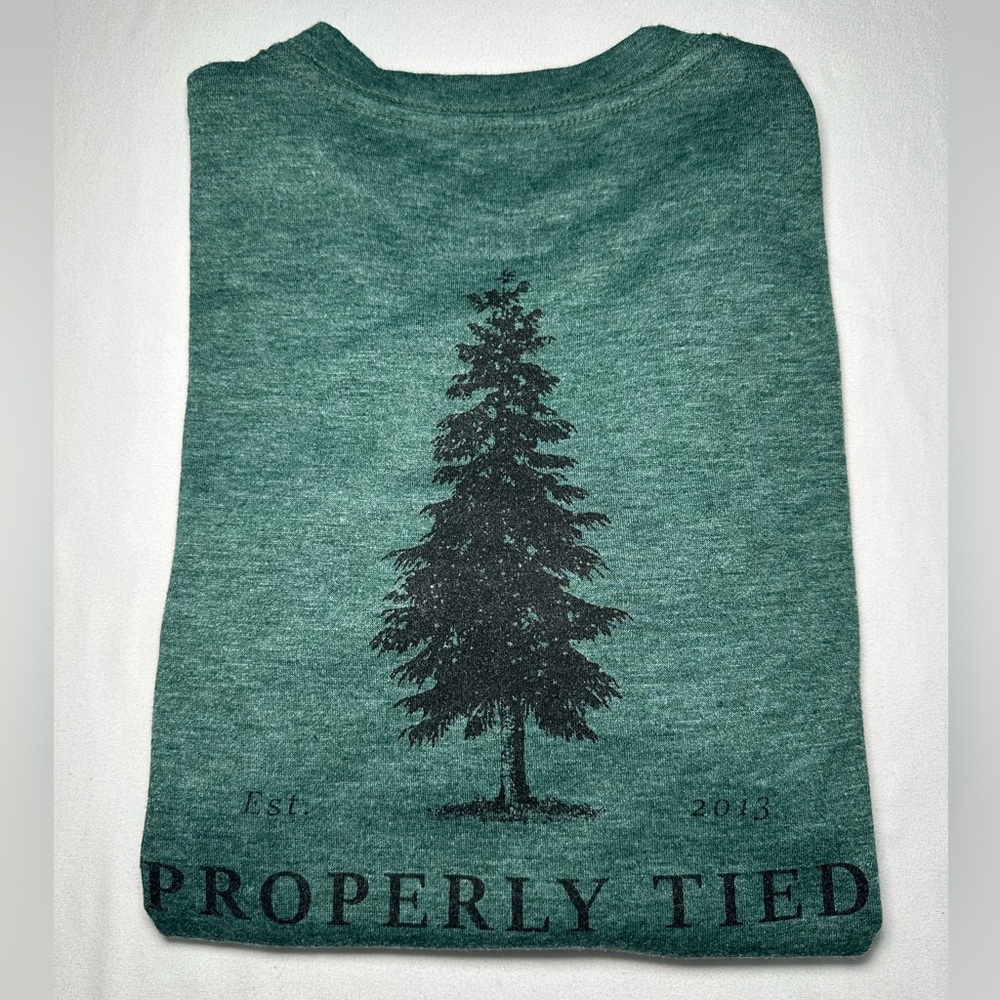 Boys Heather Green Long Sleeve T-Shirt